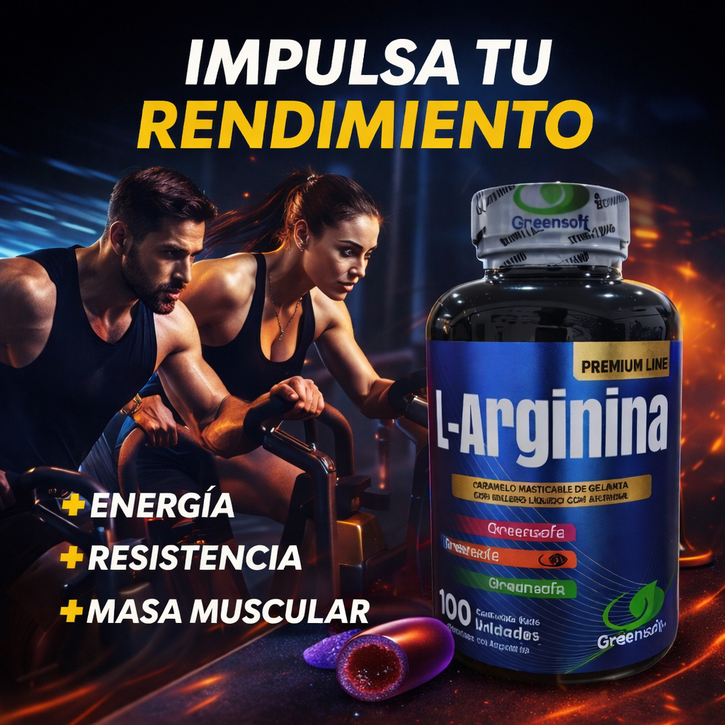 L-arginina x 100 capsulas