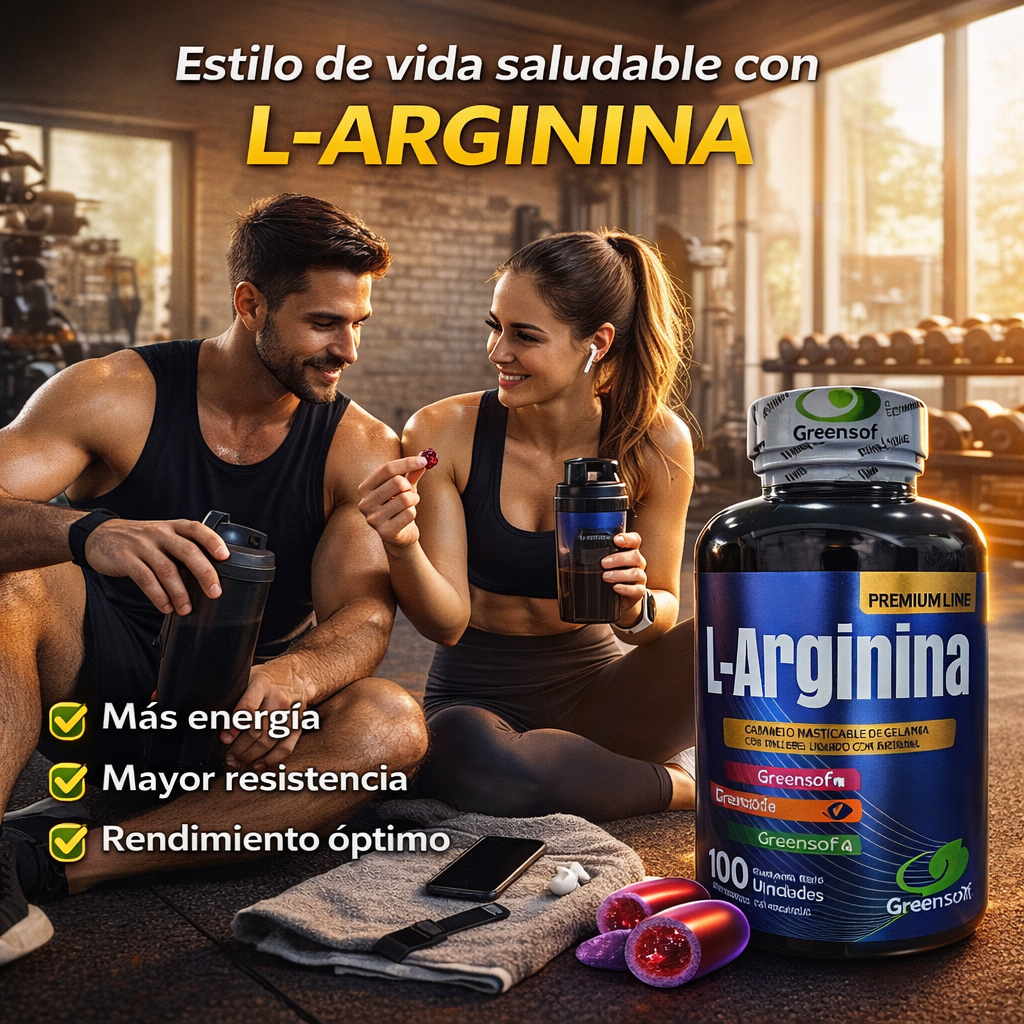 L-arginina x 100 capsulas