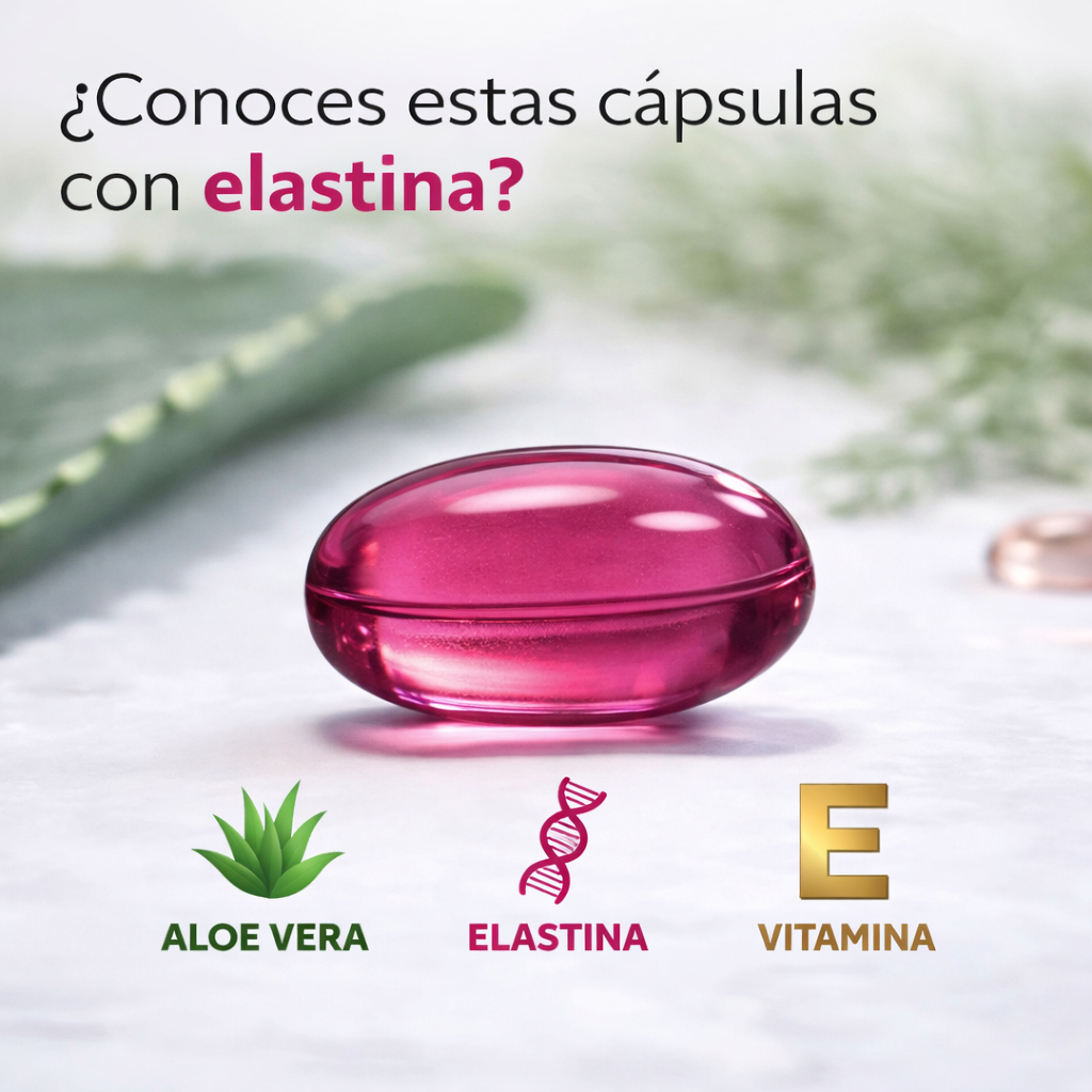 Aloe Vera + elaastin x 60 Capsulas Aplicables