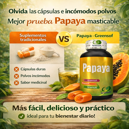 Papaya x 100 capsulas