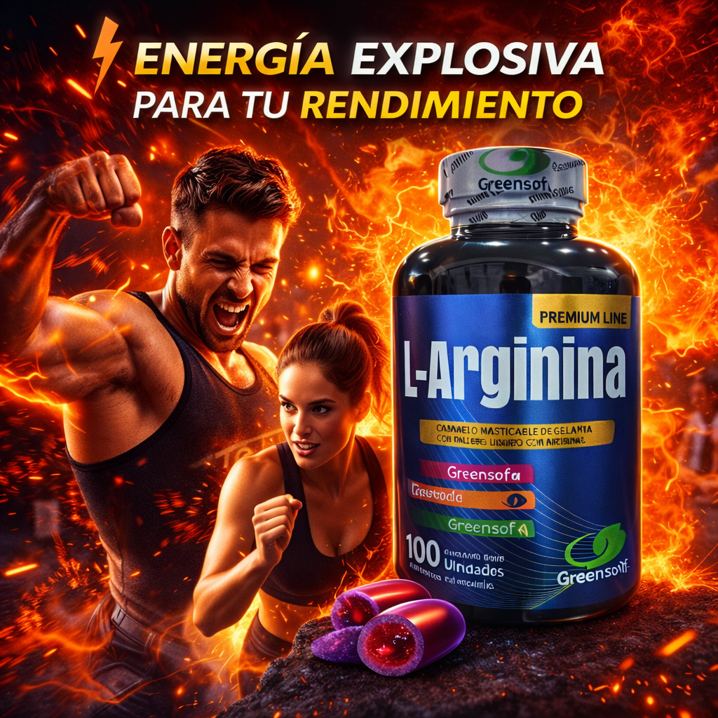 L-arginina x 100 capsulas