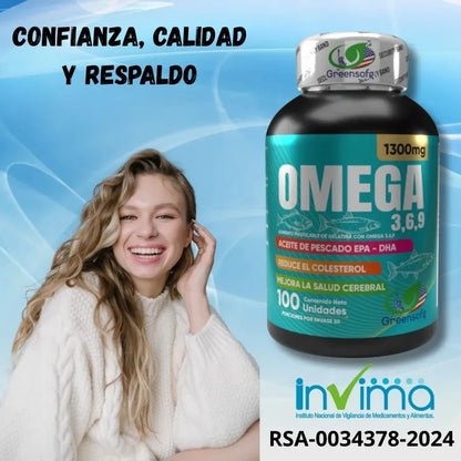 Omega 3 6 9 x 100 capsulas