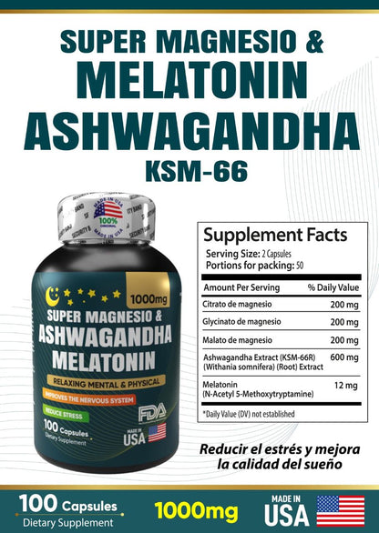 Supermagnesio x 100 Capsulas