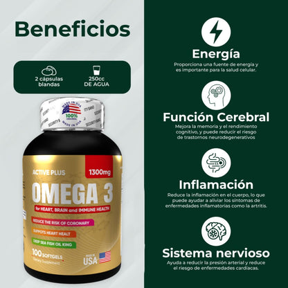 Omega 3 x 100 capsulas