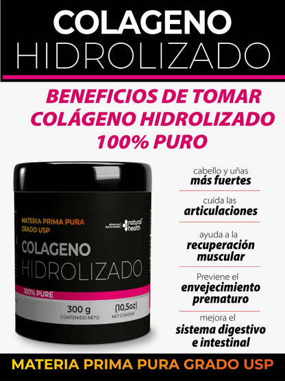 Colageno Hidrolizado x 300 Gr