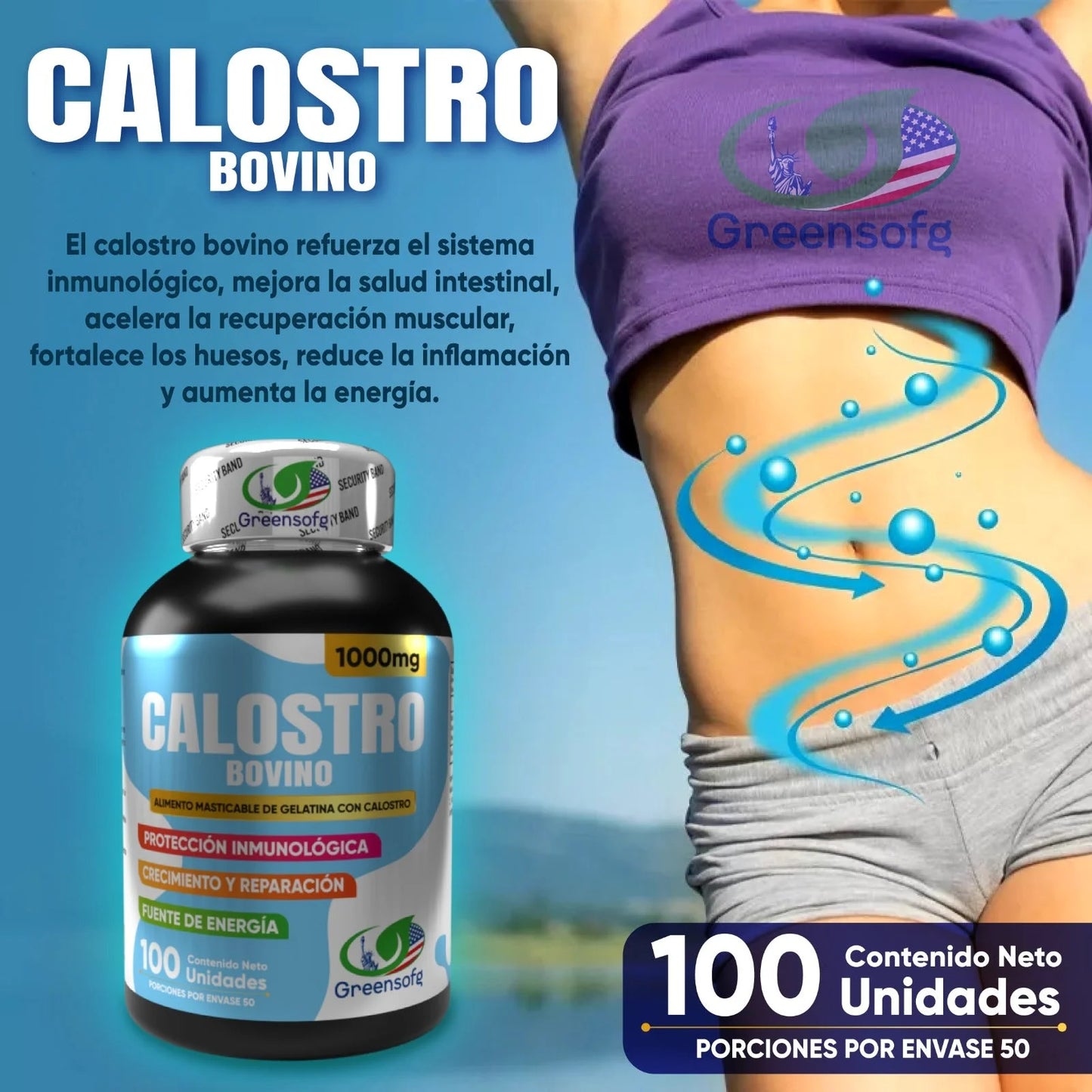 Calostro x 100 capsulas
