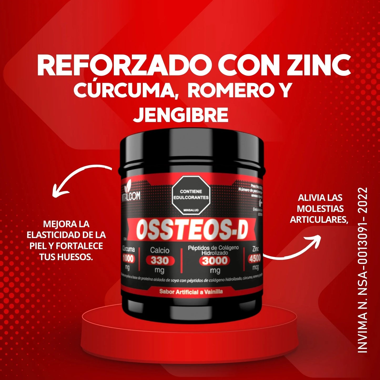 Ossteos-D x 500 Gr