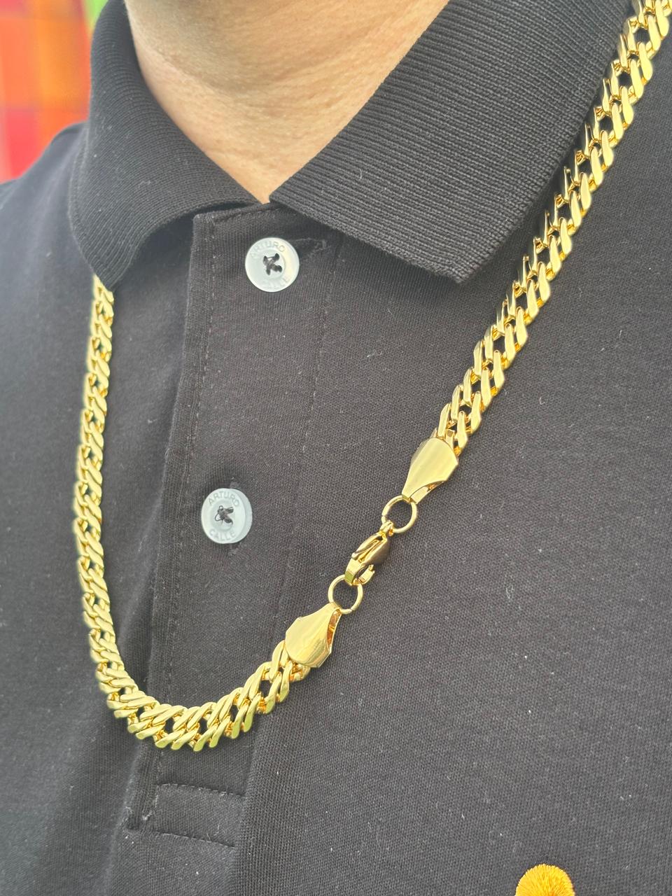 CADENA ENTRELAZADA 9MM X 65CMTS
