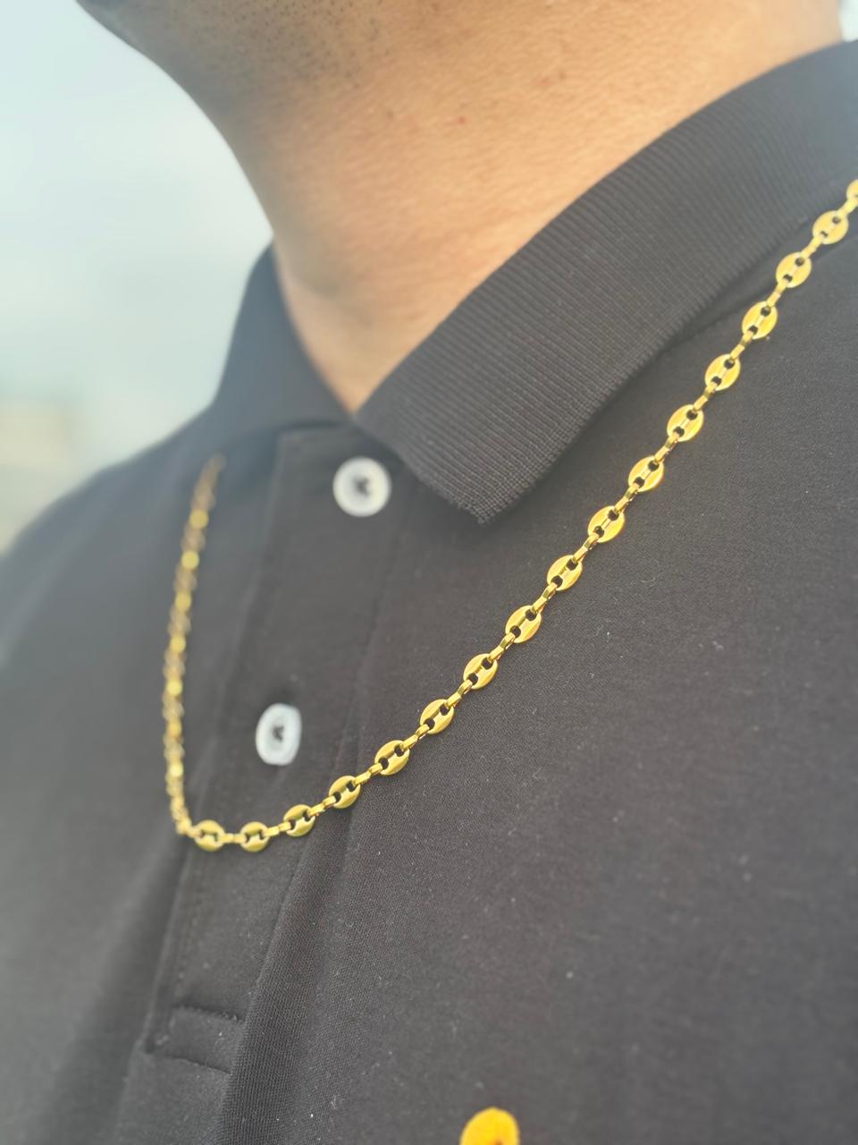CADENA DE TEJIDO GUCCI 5MM X 65CMTS