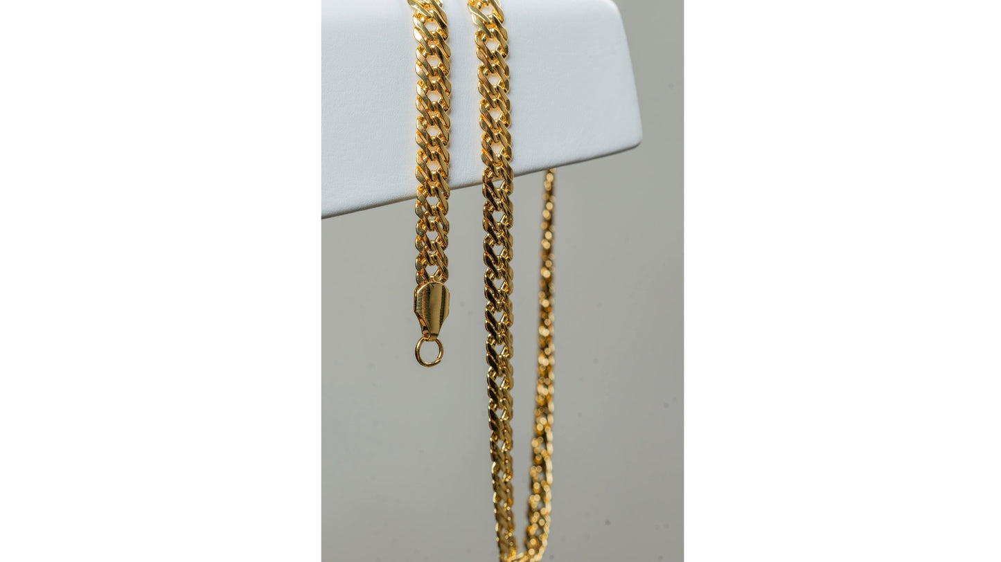 CADENA ENTRELAZADA 6MM X 65CMTS