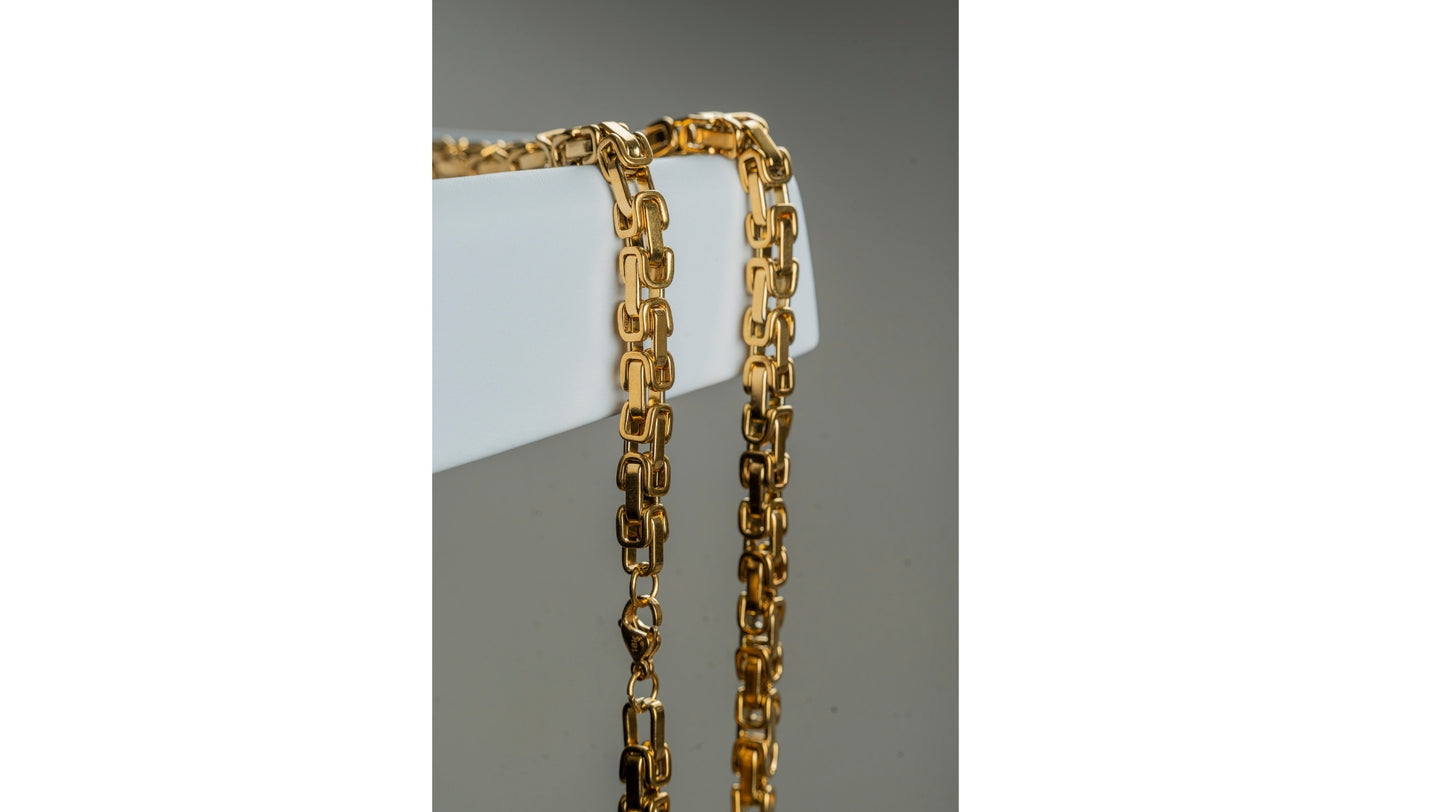 CADENA RUSTICA 6MM X 65CMTS