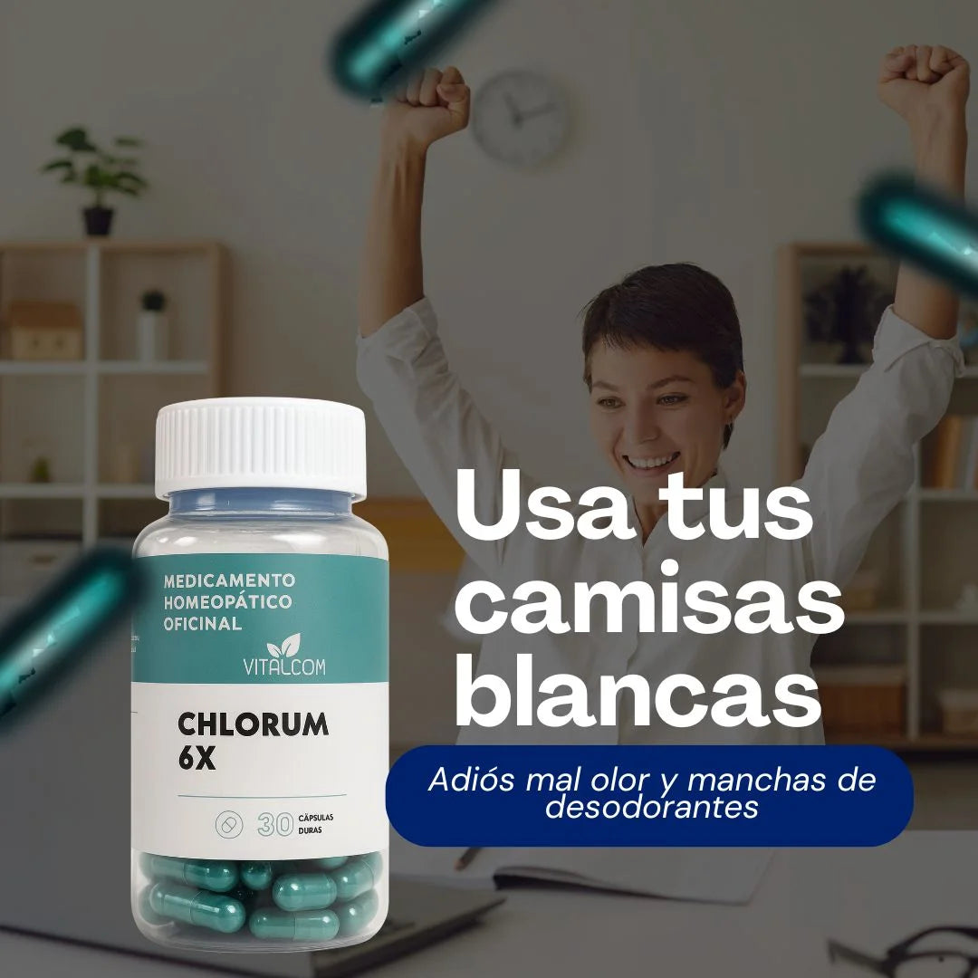 Chlorum 6x x 30 capsulas