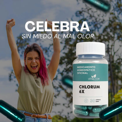 Chlorum 6x x 30 capsulas