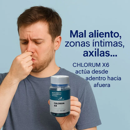 Chlorum 6x x 30 capsulas
