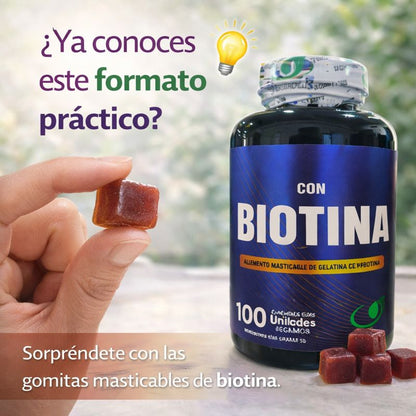 Biotina x 100 gomas