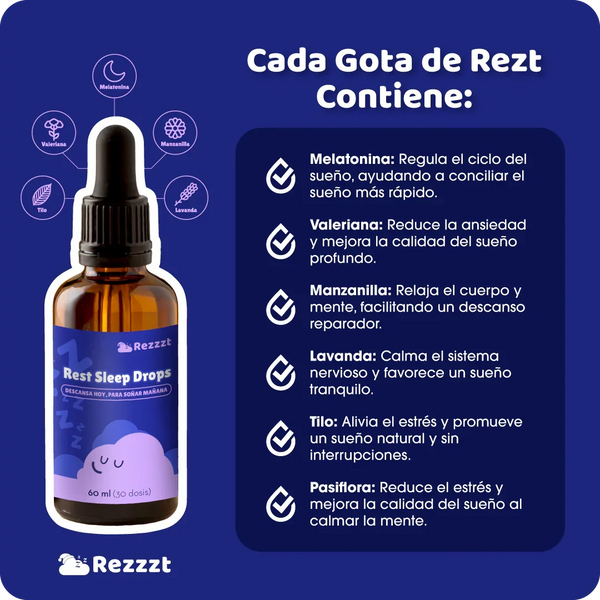 Rest Sleep Drops X 60ML - Rest Sleep Drops X 60ML5