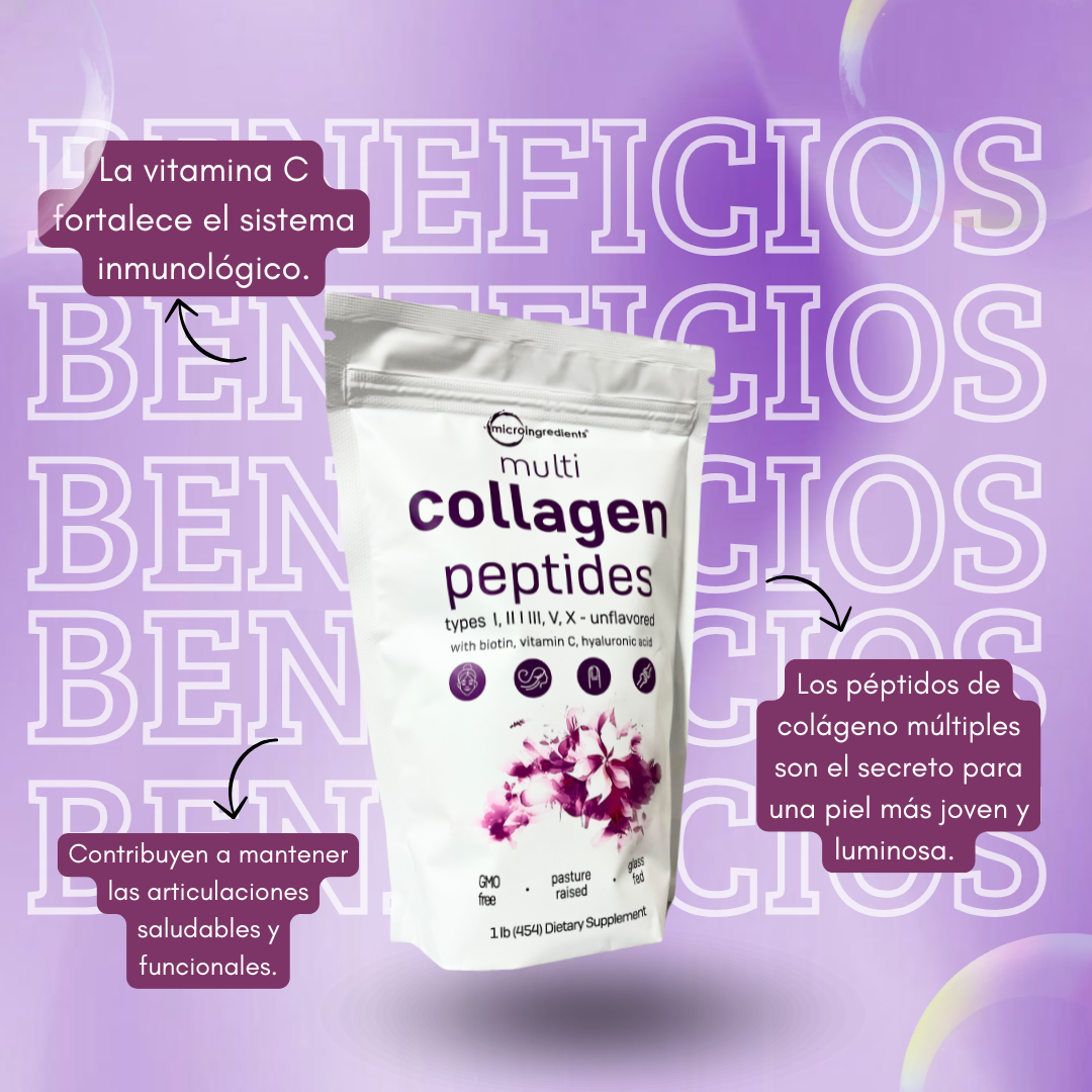 Multi Collagen en Polvo x 454Gr