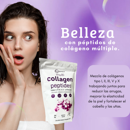 Multi Collagen en Polvo x 454Gr