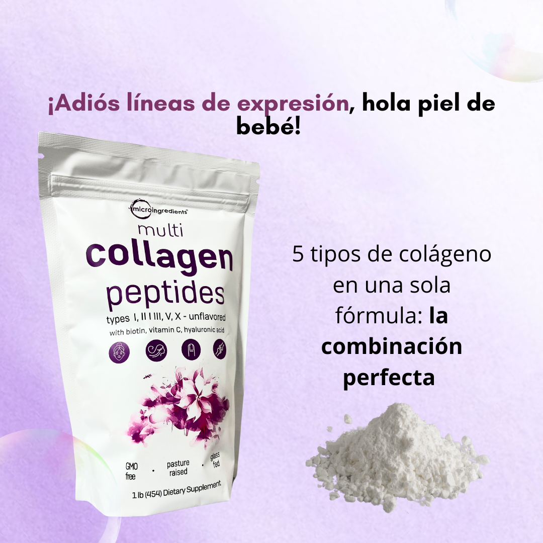 Multi Collagen en Polvo x 454Gr