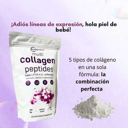 Multi Collagen en Polvo x 454Gr